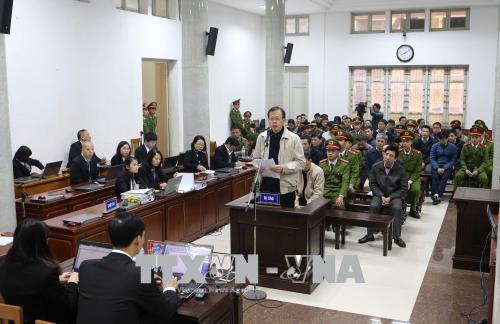 Phiên tòa xét xử Trịnh Xuân Thanh và đồng phạm: Các bị cáo xin giảm nhẹ tội cho nhau 